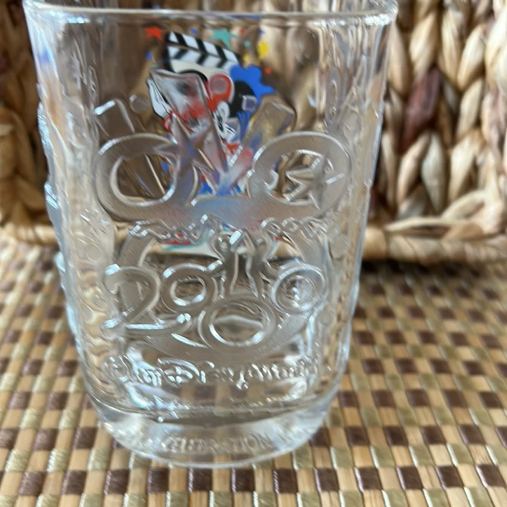 Vintage Walt Disney World McDonalds 2000 Commemorative Glass featuring Mickey
